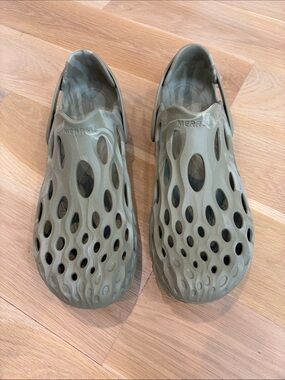 Merrell Olive Green Vented Slip-On Clog